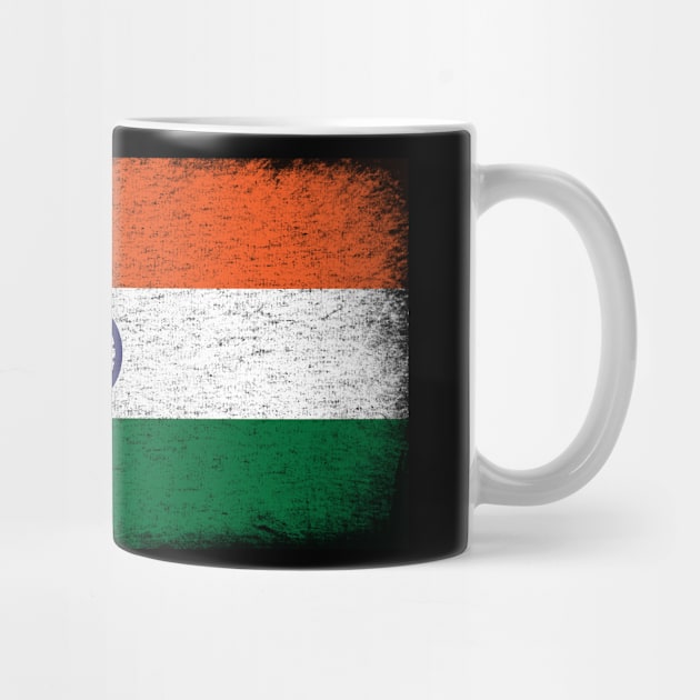 India Flag Vintage by zurcnami